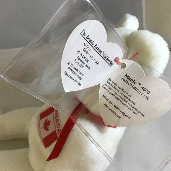 Ty Maple Beanie Baby - Picture 2 of 4